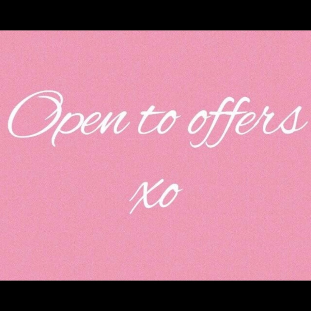 Accepting offers ! Let me know !